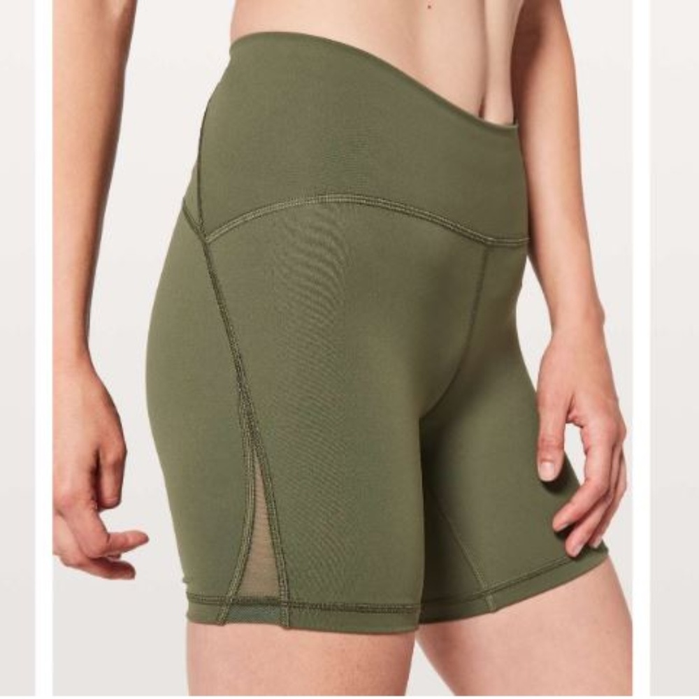 Lululemon Train Times Short (6") Sz 4 Sage *NWOT*